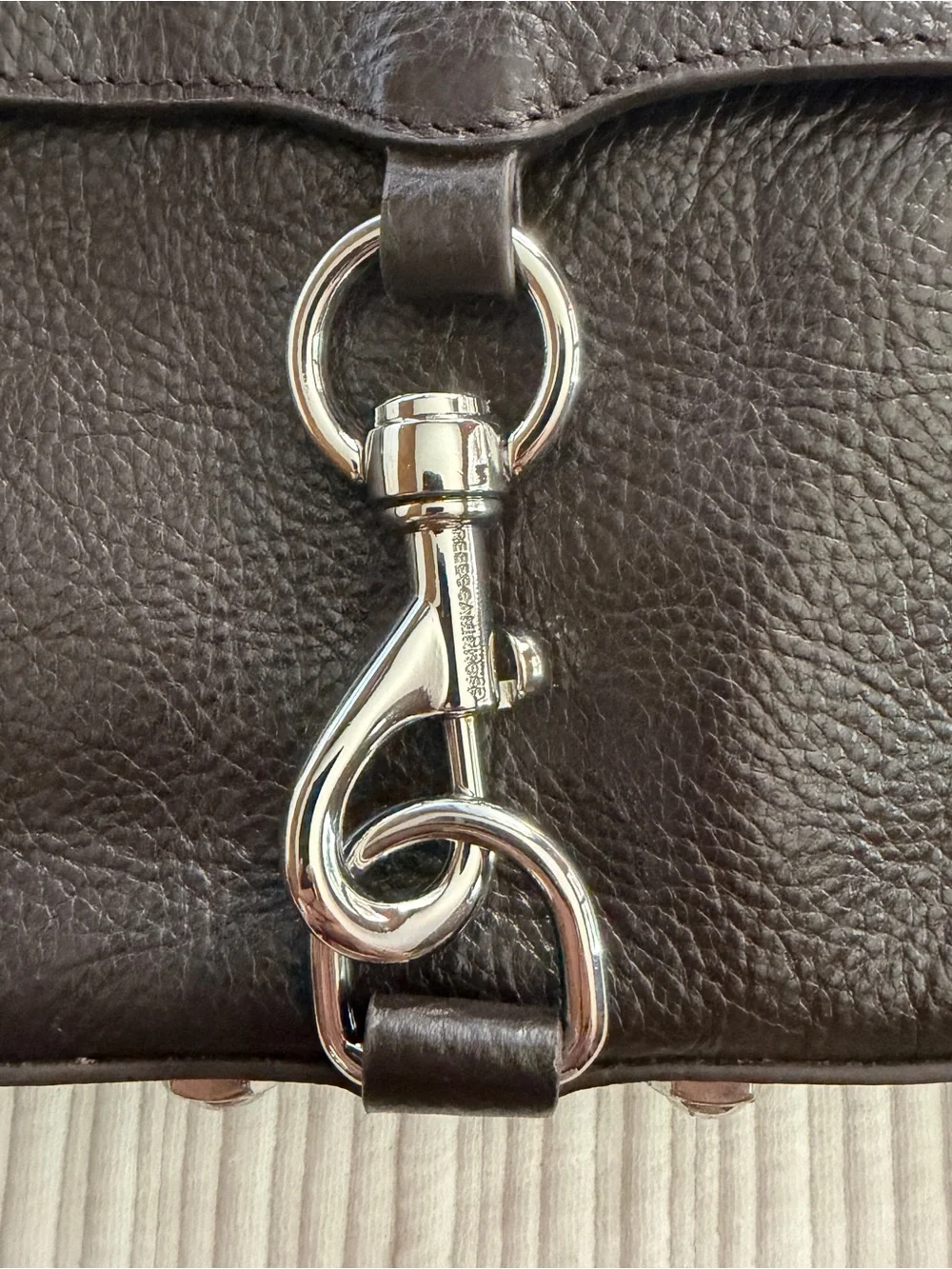 NWT Rebecca Minkoff Mini Mac Brown
